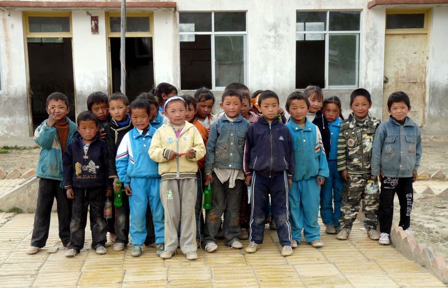Tibet Dorfschule