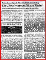 Revolverrepublik am Rhein